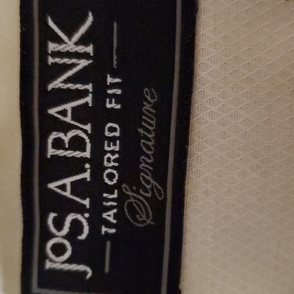 Jos.A.BANK Signature Tailored Fit Men's Wool Light Dress Pants - Size 34R - Picture 8 of 10